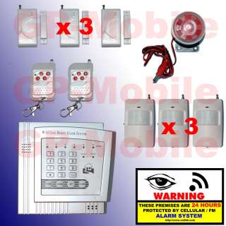 Wireless AutoDial Home Security Burglar Alarm System A2  