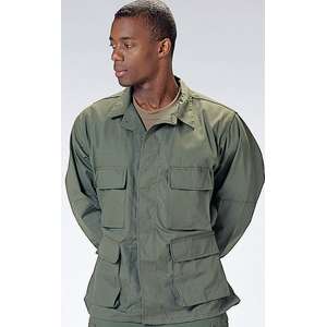 OLIVE DRAB Military Army Style BDU Uniform SHIRT  