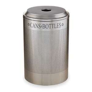   RECEPTACLE DRR24CSS Round Recycling Container,SS,26G 