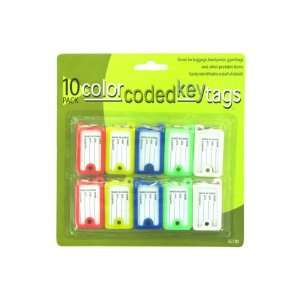  72 Packs of Color coded key tags 