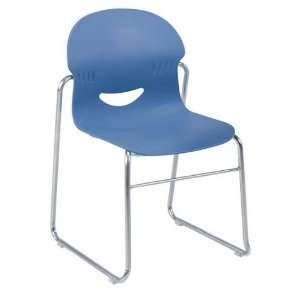  Virco I.Q. Series Sled Base Stack Chair with 13H Seat 