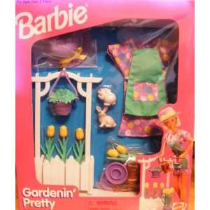    Barbie Playset  Gardenin Pretty Dress N Play 1997 Toys & Games