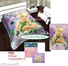 Official Licensed Tinkerbell Twin Plush Blanket + FREE