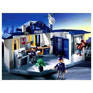  Playmobil Police Station with Jail Cell Toys & Games