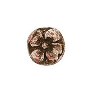  Humble Beads Polymer Clay Pink Dogwood Blossom 26 27mm 