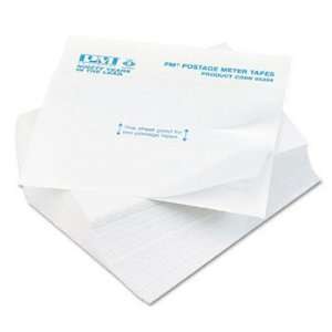  Postage Meter Double Tape Sheets, 4 x 5 1/2, 300/Pack 