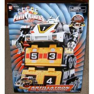   Power Rangers Turbo Artillatron Transport Deluxe Figure Toys & Games