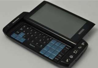   Dual Sim 2 Sim GSM TV Qwerty Keyboard JAVA WIFI Slide Cell Black T5000