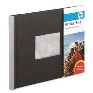     Photo book with cloth cover with inset frame cover