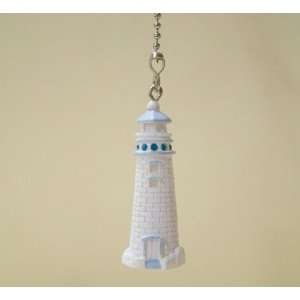    Lighthouse Ceiling Fan Light Lamp Chain Pull 