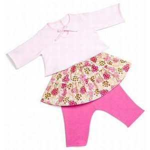 Zapf Creation Chou Chou Fashion Pack Doll Clothes, Pink Shirt, Flowery 