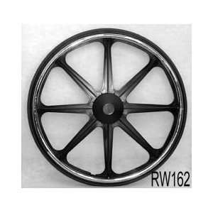  24 x 1 3/8 Mag Flush Hub Wheel   Fits Axle Length 1/2 