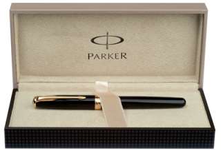 38538 Parker Sonnet Sterling Silver Cisele GT Ball Pen  