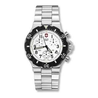 NEW IN THE BOX SWISS ARMY VICTORINOX SUMMIT XLT CHRONOGRAPH STAINLESS 