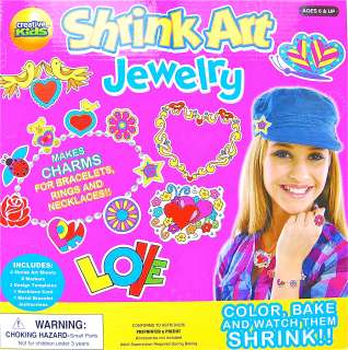  Art Jewelry Makes Charms Bracelets Rings Necklaces Craft Kits  