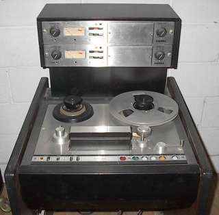 AMPEX 440C 2 TRACK STEREO REEL TO REEL TAPE RECORDER 15 AND 30 IPS 