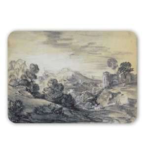  Wooded Landscape with Castle, c.1785 88   Mouse Mat 