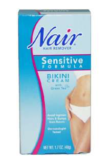   Formula Bikini Cream with Green Tea Hair Remover Nair 1.7 oz  