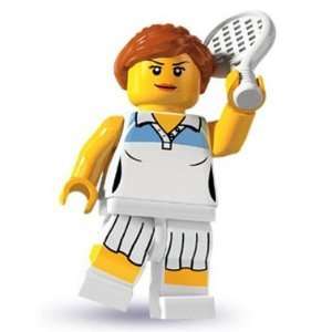 LEGO® Tennis club player Girl Mini Figure New condition  