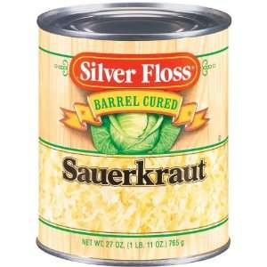 Silver Floss Sauerkraut Barrel Cured Grocery & Gourmet Food