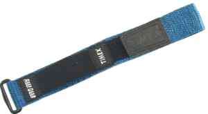 Timex Blue/Black Velcro Fastwrap Band 20 22mm W122  