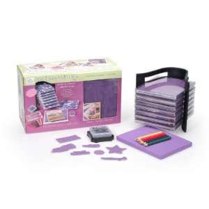   Stamp Kit with 262 Stamps and Storage Tower Arts, Crafts & Sewing