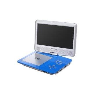   Player with Swivel Screen and USB/SD Card Reader   Blue by Sylvania
