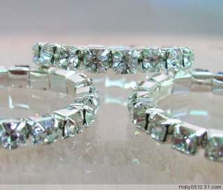 Wholesale 1000Pcs 1Row Crystal Rhinestone toe rings  