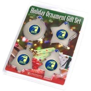 North Carolina Wilmington Seahawks UNCW NCAA Holiday Ornament 4 Pack