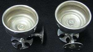 Matched Pair Vintage Cup/Toothbrush Holder # 42 11  