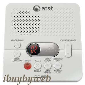 AT&T 1740 Digital Answering System w/ 60 min Record Time  