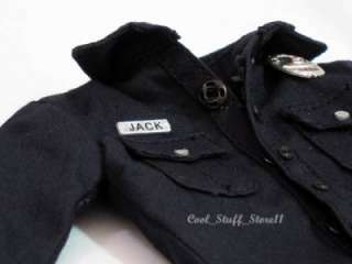 Hot 1/6 ZC World Toys Jack Los Angeles Police Uniform Shirt +Badge 