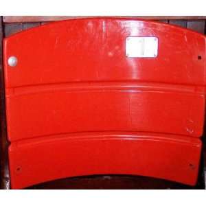 Shea Stadium   Field Level Game Used Orange Plastic Seat 