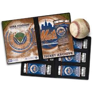    New York Mets Ticket Album   Shea Stadium