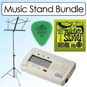   On Stage Compact Sheet Folding Music Stand Outfit Musical Instruments