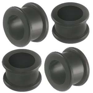  9/16 gauge 14mm   Black Implant grade silicone Double 