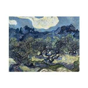 The Alpilles In The Background,Saint Remy by Vincent Van Gogh. Size 15 