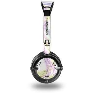  Skullcandy Lowrider Headphone Skin   Neon Swoosh on White 