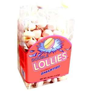 Smarties Pops Double Lollies, Unwrapped Grocery & Gourmet Food