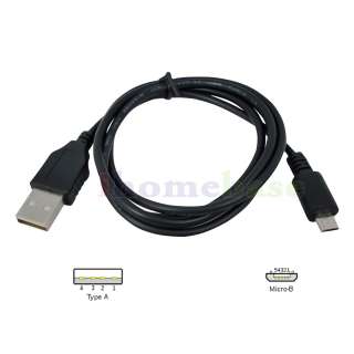 Micro USB Cable Type A Male to Micro B Male 3.3 ft for Data Sync 
