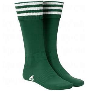  adidas Mens 3 Stripes II Soccer Socks Forest/White/Small 