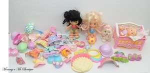 Huge Lot Fisher Price Snap n Style Dolls Accessories  