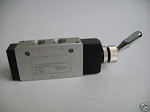 Pneumatic Air Switch Toggle Valve 1/4 Detented 4 Way  