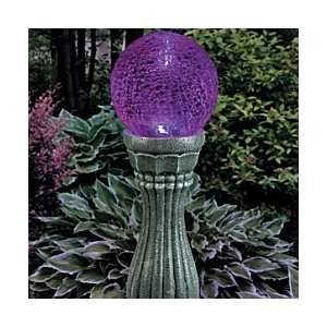  Color Changing Solar Gazing Ball   Improvements Patio 