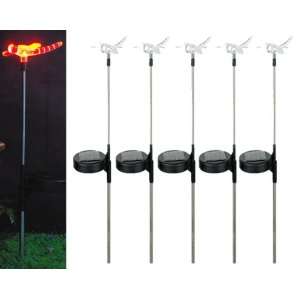   32 Inch LED Color Changing Solar Light x6 Patio, Lawn & Garden