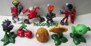 10PCS PVZ Plants vs Zombies Game Figures Character Collection Doll 