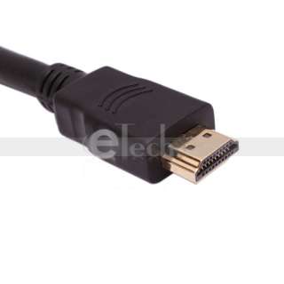   Gold HDMI to VGA 3 RCA Converter Adapter Cable 1080p for HDTV  