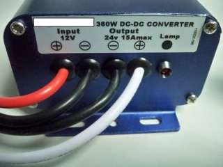 DC/DC Converter Regulator 12V Step Up to 24V – 15A 360W  
