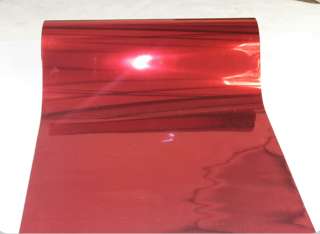 10ft PET Metal Light Mirror Finish Heat Transfer Vinyl Film DIY T 