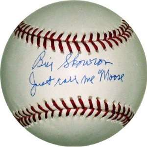  Bill Skowron Autographed/Hand Signed MLB Baseball with 